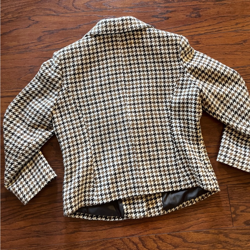Patterned Herringbone Blazer - Picture 3 of 5
